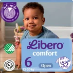 Libero Vaipat Ja Puhdistuspyyhkeet^Teippivaippa 32 Kpl Comfort 6, 13-20 Kg