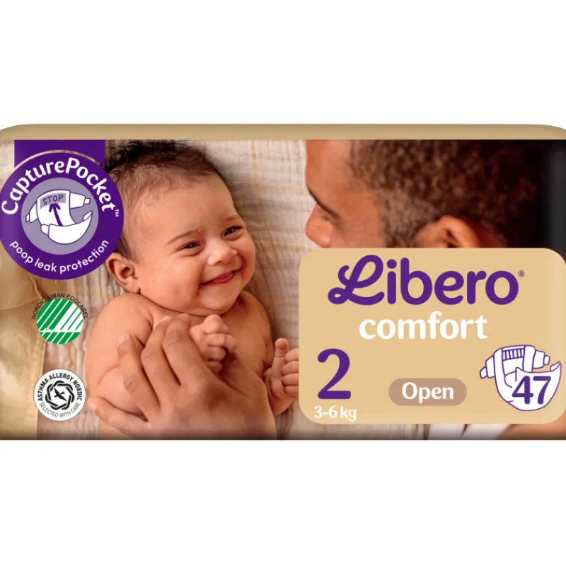 teippivaippa-libero-47-kpl-com-yFmRoryT-0.webp Libero Vaipat Ja Puhdistuspyyhkeet^Teippivaippa 47 Kpl Comfort 2, 3-6 Kg