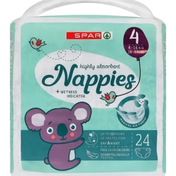 Spar Vaipat Ja Puhdistuspyyhkeet^Teippivaippa 24 Kpl Koko 4, 8-16 Kg