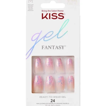 Kiss Kynsikosmetiikka^Tekokynnet Gel Fantasy Nails Winter Sparks