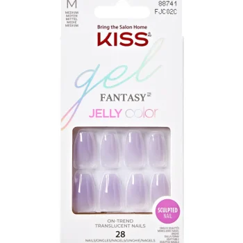 Kiss Kynsikosmetiikka^Tekokynnet Jelly Nails Color Quince Jelly