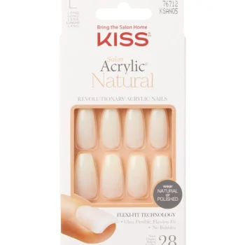Kiss Kynsikosmetiikka^Tekokynnet Salon Acrylic Natural Strong Enough