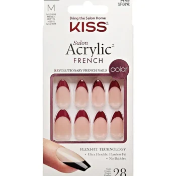 Kiss Kynsikosmetiikka^Tekokynnet Salon Acrylic French Nails Catchy