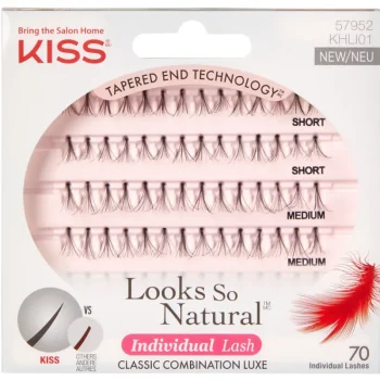 Kiss Silmämeikit^Tekoripsitupsut 70 Kpl Look So Natural