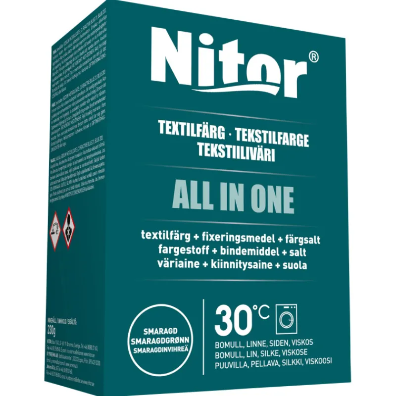 tekstiilivri-all-in-one-230-g-HTPmoaTd-0.webp Nitor Pyykinkäsittelyaineet^Tekstiiliväri All-in-One 230 G Smaragdi