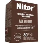 Nitor Pyykinkäsittelyaineet^Tekstiiliväri All-in-One 230 G Suklaanruskea