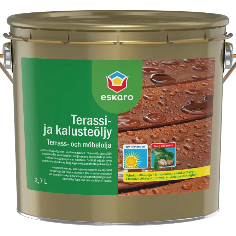 terassi-ja-kalusteljy-eskaro-YZGWWYjJ-0.webp Eskaro Maalit-Terassi- Ja Kalusteöljy 2,7 L Musta