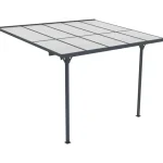 Fornorth Pihan Rakennusmateriaalit-Terassikatos 313 X 254 X 220-260 Cm