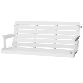 Sapira Puutarhakeinut-Terassikeinu 2-istuttava Valkoinen