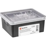 Wurth Naulat Ja Ruuvit-Terassiruuvi 4,2 X 55 Mm, A2 TX20, 250 Kpl