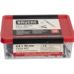 Brücke Naulat Ja Ruuvit-Terassiruuvi 4,8 X 90 Mm, A4, 100 Kpl