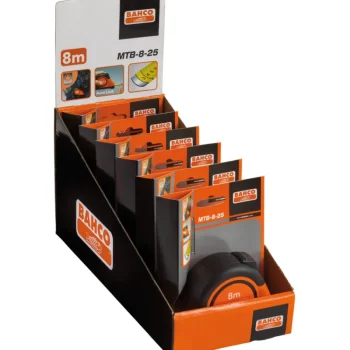 Bahco Käsityökalut-Teräsmittanauha 8 M 25 Mm