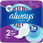 Always Intiimihygieniasuojat^Terveysside 12 Kpl Ultra Long Plus