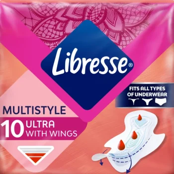 Libresse Intiimihygieniasuojat^Terveysside 10 Kpl Ultra Multistyle