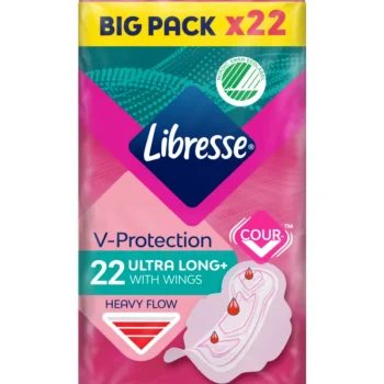 Libresse Intiimihygieniasuojat^Terveysside 22 Kpl Ultra Long+ Wings Big Pack