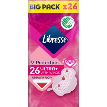 Libresse Intiimihygieniasuojat^Terveysside 26 Kpl Ultra+ Wings Big Pack