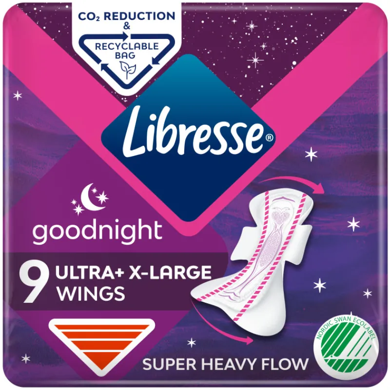 terveysside-libresse-9-kpl-ult-GWAZMjYH-0.webp Libresse Intiimihygieniasuojat^Terveysside 9 Kpl Ultra Night Extra Wing