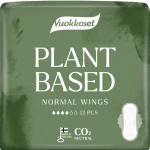 Vuokkoset Intiimihygieniasuojat^Terveysside 12 Kpl Plant Based Normal Wings