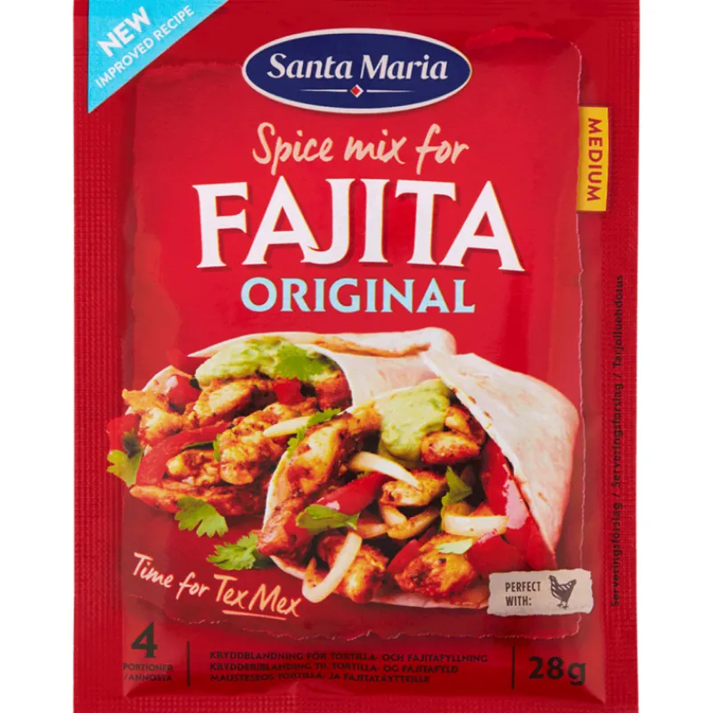 tex-mex-28-g-fajita-spice-mix-uOmncQGF-0.webp Santa Maria Texmex-mausteet^Tex Mex 28 G Fajita Spice Mix -mausteseos