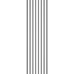 Evella Maalaustarvikkeet-Tilanjakajaseinä Diy Musta