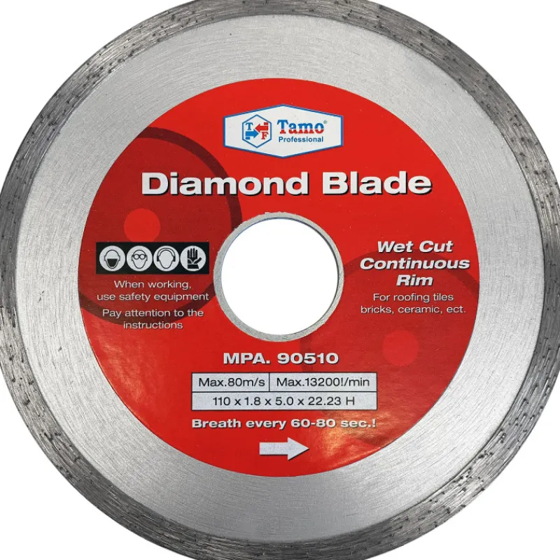 timanttilaikka-tamo-profession-tPCxMvSv-0.webp Tamo Professional Sähkötyökalujen Tarvikkeet-Timanttilaikka 110 Mm Jatkuvakehäinen