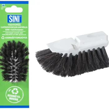 Sini Siivousvälineet^Tiskiharjan Vaihtopää Luonnonharjas