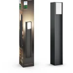 Philips Hue Ulkovalaisimet-Tolppavalaisin Turaco 9W 230V, Antrasiitti