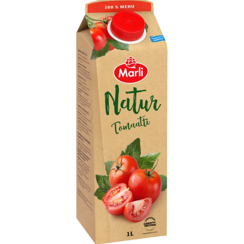 tomaattimehu-1-l-tRuelbbP-0.webp Marli Natur Mehut, Mehutiivisteet Ja Glögit^Tomaattimehu 1 L