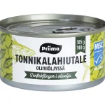 Priima Säilykkeet^Tonnikalahiutale 185/140 G Oliiviöljyssä