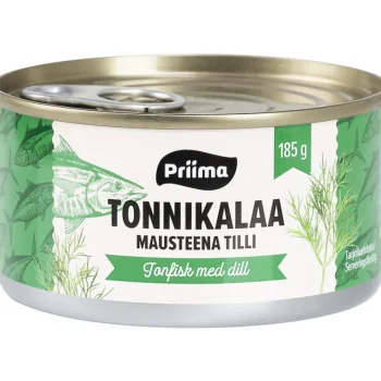 Priima Säilykkeet^Tonnikalapala 185 G Tilli Auringonkukkaöljyssä