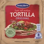 Santa Maria Tortillat Ja Tacokuoret^Tortilla 8 Kpl 320 G Original Medium