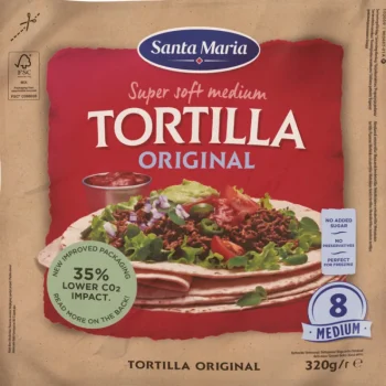 Santa Maria Tortillat Ja Tacokuoret^Tortilla 8 Kpl 320 G Original Medium