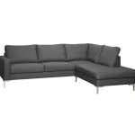 Tenstar Huonekalut-Tracy Avokulmasohva Oikea Tummanharmaa