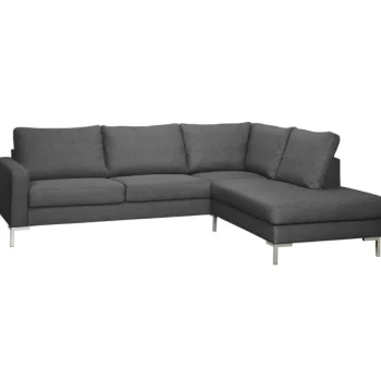 Tenstar Huonekalut-Tracy Avokulmasohva Oikea Tummanharmaa