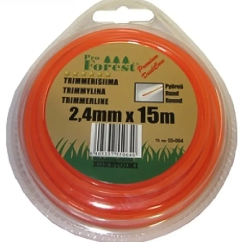 trimmerisiima-proforest-premiu-PRfHFqOU-0.webp Proforest Ruohotrimmerit-Trimmerisiima Premium 2,4mm/15m