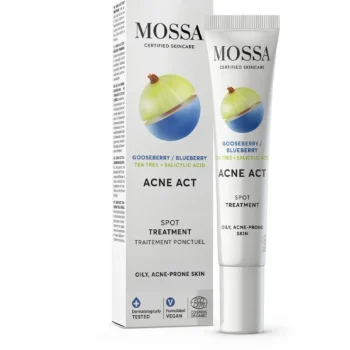 Mossa Luonnonkosmetiikka-Täsmätipat 15 Ml Acne Act Spot Drops