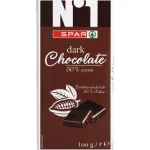 Spar Suklaat^Tumma Suklaalevy 100 G