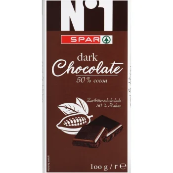 Spar Suklaat^Tumma Suklaalevy 100 G