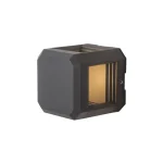 Airam Ulkovalaisimet-Tunnelmavalaisin Flen IP44 LED 13W/830 AL, Antrasiitti