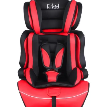 Kikid Vauvan Tarvikkeet^Turvaistuin Basic 76-150 Cm R129, Musta/punainen