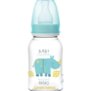 Canpol Babies Vauvan Syöttäminen^Tuttipullo 125 Ml Africa Turkoosi
