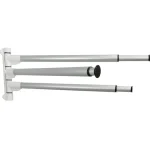 Duster Telineet Ja Jäteastiat-Tuuletusteline L Valkoinen