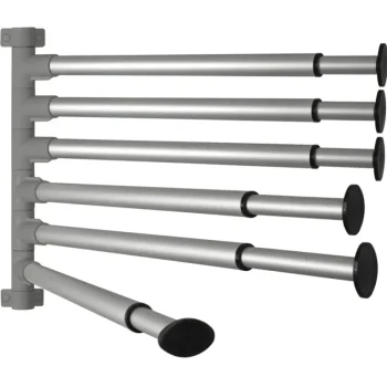 Duster Telineet Ja Jäteastiat-Tuuletusteline M6 Harmaa