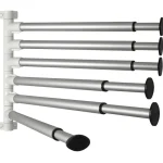 Duster Telineet Ja Jäteastiat-Tuuletusteline M6 Valkoinen