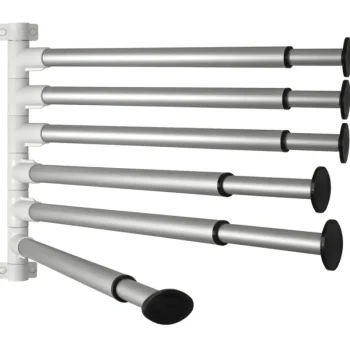 Duster Telineet Ja Jäteastiat-Tuuletusteline M6 Valkoinen