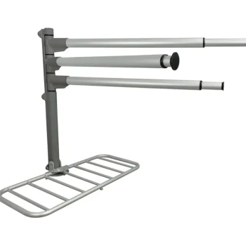 Duster Telineet Ja Jäteastiat-Tuuletusteline XL Harmaa