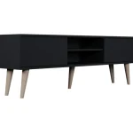 Kocot Huonekalut-TV-taso 160 Cm Toronto Musta