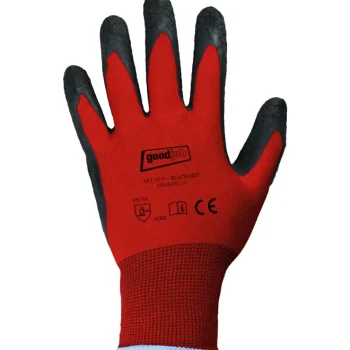 Goodjob Työvaatteet-Työkäsine Black Grip Latex