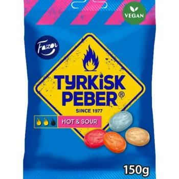 Fazer Karkit^Tyrkisk Peber 150 G Hot & Sour