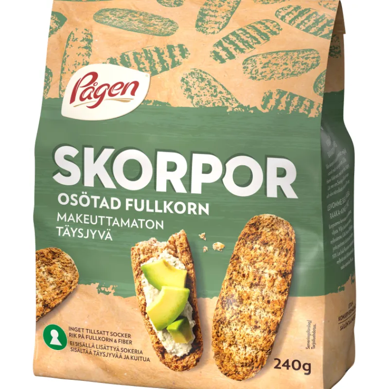 tysjyvkorppu-pu00e5gen-240-g-s-yfNxqwOK-0.webp Pu00e5gen Kuivaleivät Ja Korput^Täysjyväkorppu 240 G Skorpor Makeuttamaton